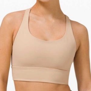 lululemon energy bra long line size 6